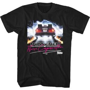 Powered By Flux Capacitor Back To The Future Tshirt